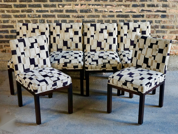 Mid-century parsons dining chairs chicago