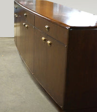 Lovely Curved Mid-Century Buffet attributed to Dunbar and Edward Wormley