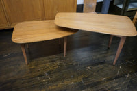 Mid-Century Walnut End Table Attributed to Bertha Schaefer for Singer and Sons