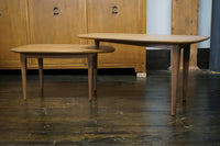 Mid-Century Walnut End Table Attributed to Bertha Schaefer for Singer and Sons