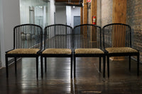 The Andover chair, designed by Davis Allen for Stendig, is a classic chair known for its blend of Danish Modern, Shaker, and Mission styles. 