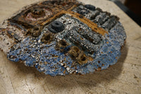 3 Large Ceramic Shield Artworks by Barbara Sorensen