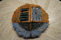 3 Large Ceramic Shield Artworks by Barbara Sorensen