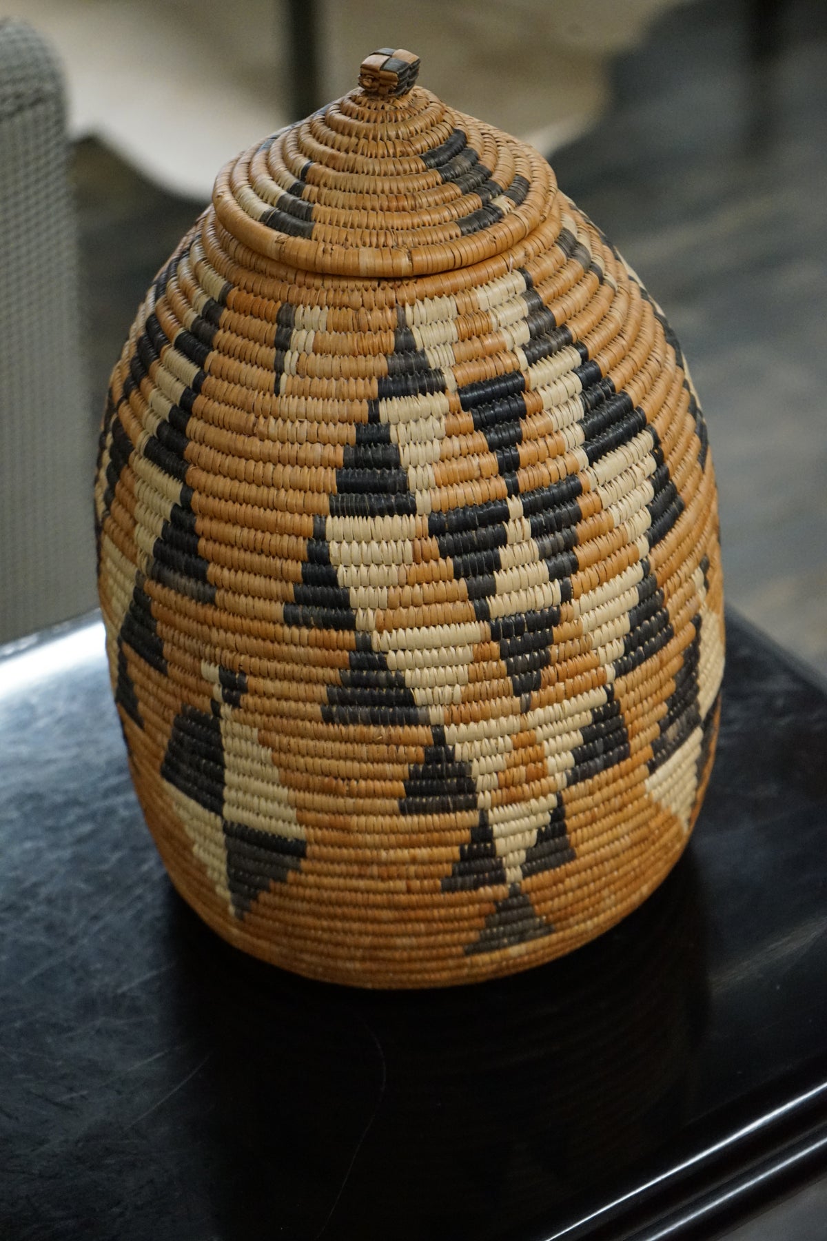 Large Handwoven Zulu Ukhamba Basket