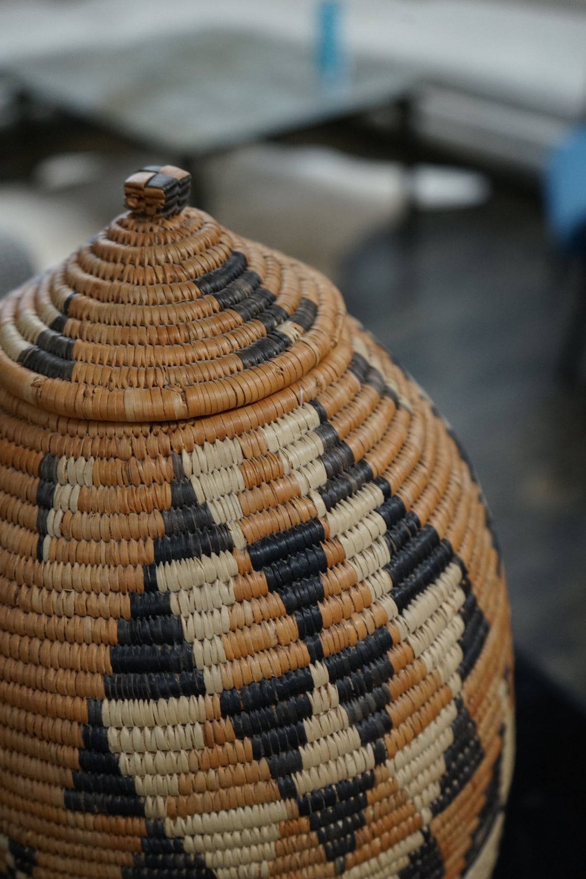 Large Handwoven Zulu Ukhamba Basket