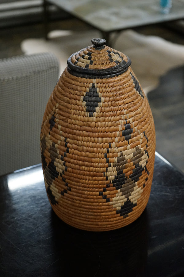 Large Handwoven Zulu Ukhamba Basket