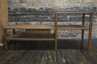 Wood Bench with Loose Cushion Attributed to Harvey Probber