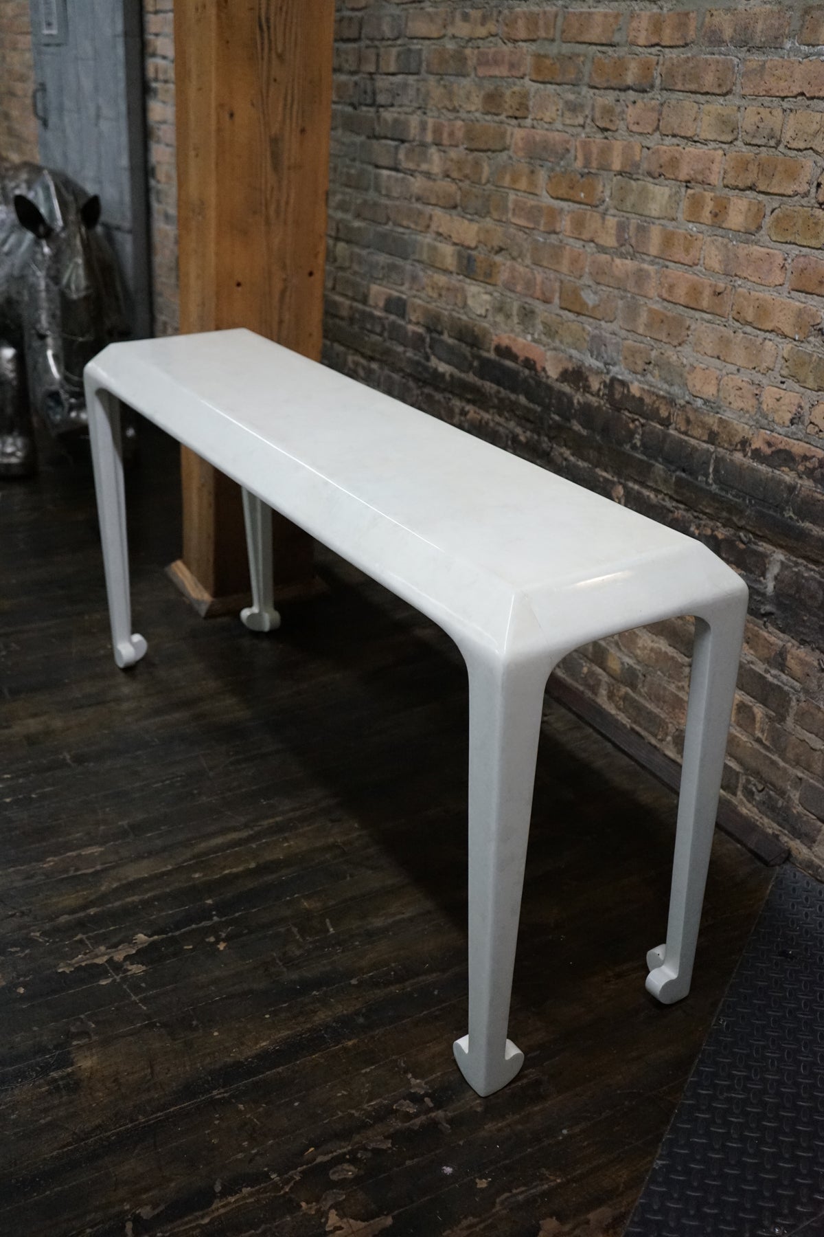 Lacquered Console Table Attributed to Thomas O'Brien for Century Furniture