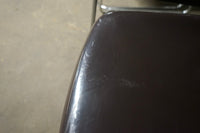 Set of 7 Gerd Lange Stackable Nova Chairs in Brown with Chrome Bases