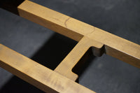 Michael Taylor for Baker Walnut Extension Dining Table Far East Collection