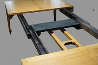 Michael Taylor for Baker Walnut Extension Dining Table Far East Collection