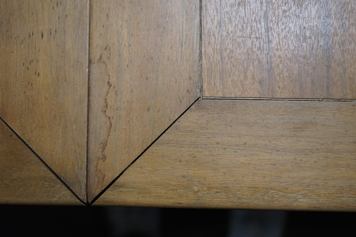 Michael Taylor for Baker Walnut Extension Dining Table Far East Collection