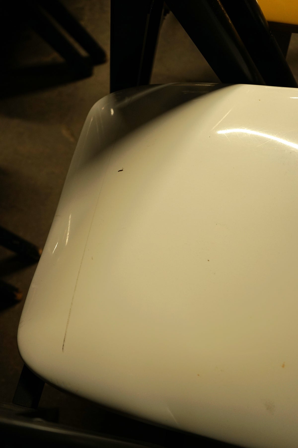 Set of 5 Mid-Century Folding Chairs with Lucite Backs by Stakmore