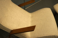 Early Eero Saarinen Grasshopper Chair and Ottoman for Knoll