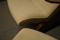 Early Eero Saarinen Grasshopper Chair and Ottoman for Knoll
