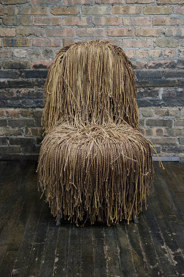 Shaggy Rope Chair aka the "Cousin It" in the style of Corito Escario-Yu or the Campana Bros.