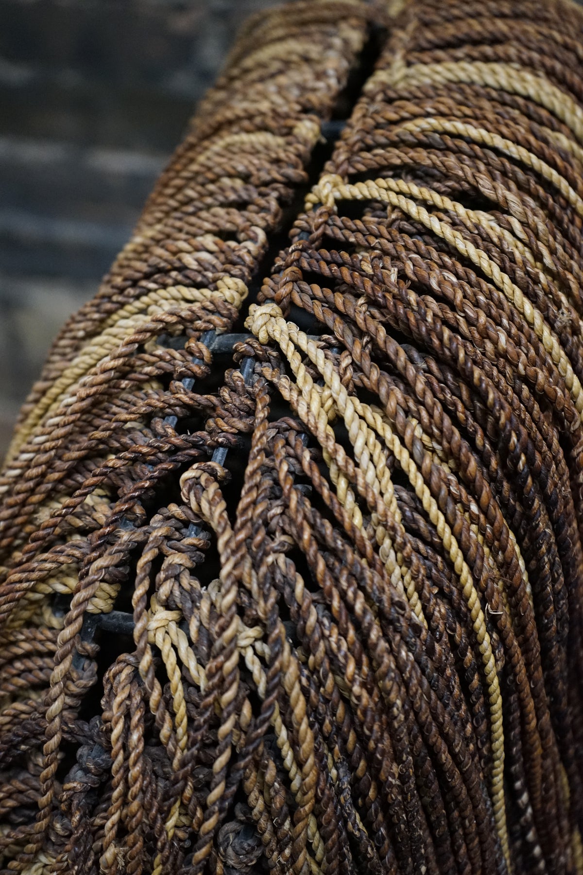 Shaggy Rope Chair aka the "Cousin It" in the style of Corito Escario-Yu or the Campana Bros.