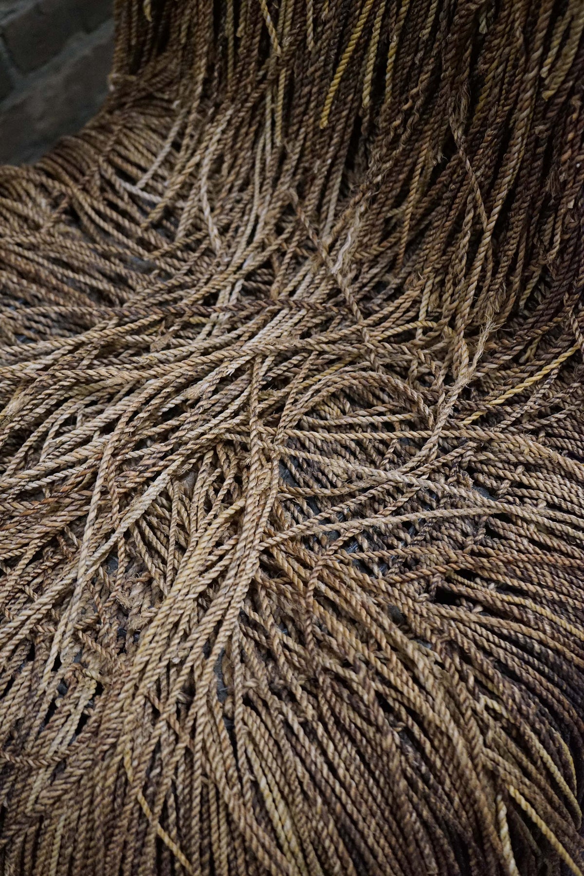 Shaggy Rope Chair aka the "Cousin It" in the style of Corito Escario-Yu or the Campana Bros.