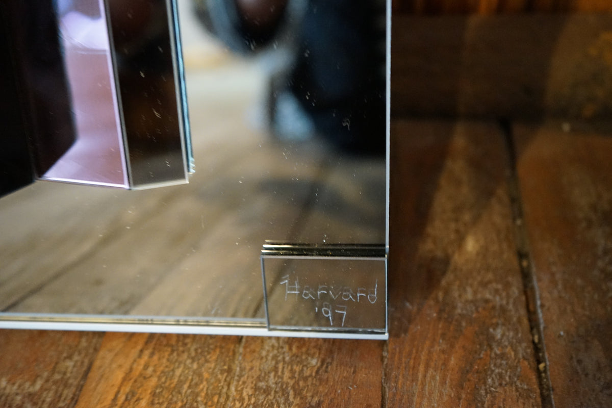 Grand Scale Mirrored Chicago Skyline Sculpture by Harvard Reflections