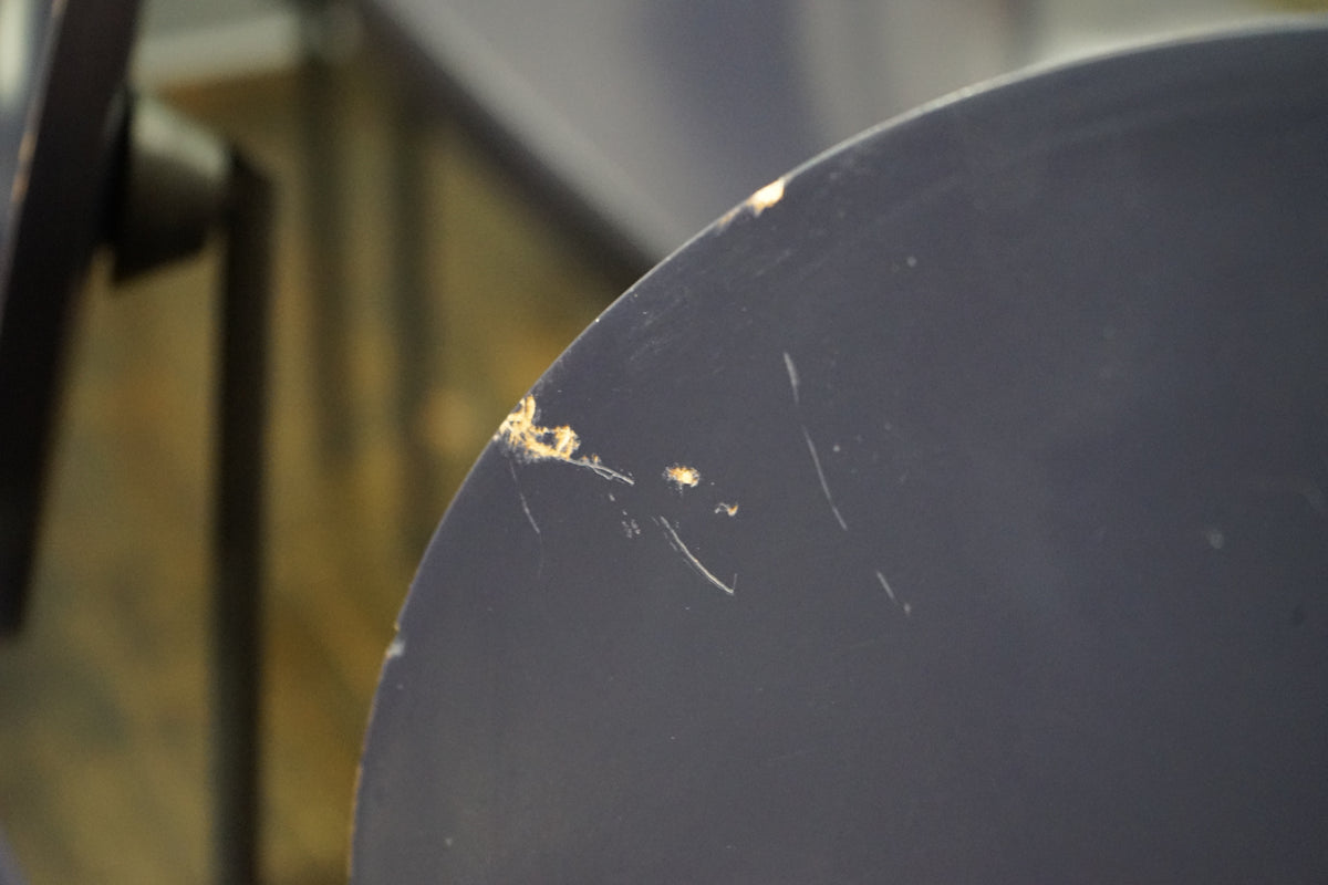 Dakota Jackson Chair close up of scratches