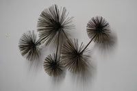 A lovely sea urchin wall sculpture by C. Jeré (Curtis Jere Artisan House) . Signed and dated 1979.  Chicago, IL Studio Sonja Milan