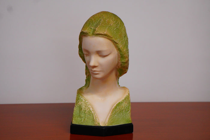 Vincent Glinsky "Face of Love" Stone Bust Sculpture