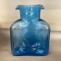 Blenko Glass Water Pitcher #384, vintage, multiple colors available, Chicago, IL, "Studio Sonja Milan". Iconic glass water pitcher, great wedding gift, midcentury glass