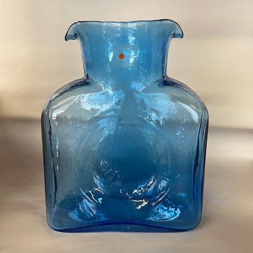 Blenko Glass Water Pitcher #384, vintage, multiple colors available, Chicago, IL, "Studio Sonja Milan". Iconic glass water pitcher, great wedding gift, midcentury glass