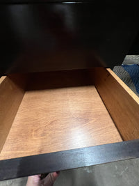 Vladimir Kagan Curved Executive Desk with Exotic Wood Top and Waterfall Sides