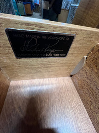 Vladimir Kagan Curved Executive Desk with Exotic Wood Top and Waterfall Sides