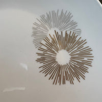 Monumental dinner service.  Rosenthal Continental Sunburst Pattern.  Designed by Raymond Loewy. 