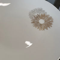 Monumental dinner service.  Rosenthal Continental Sunburst Pattern.  Designed by Raymond Loewy. 