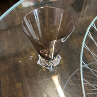 Bryce Bros Tempo Glassware in Morocco (a brownish glass) - Set of 10