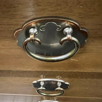 American Of Martinsville Pair of Chest with Floating Vanity or Desk in Bleached Mahogany