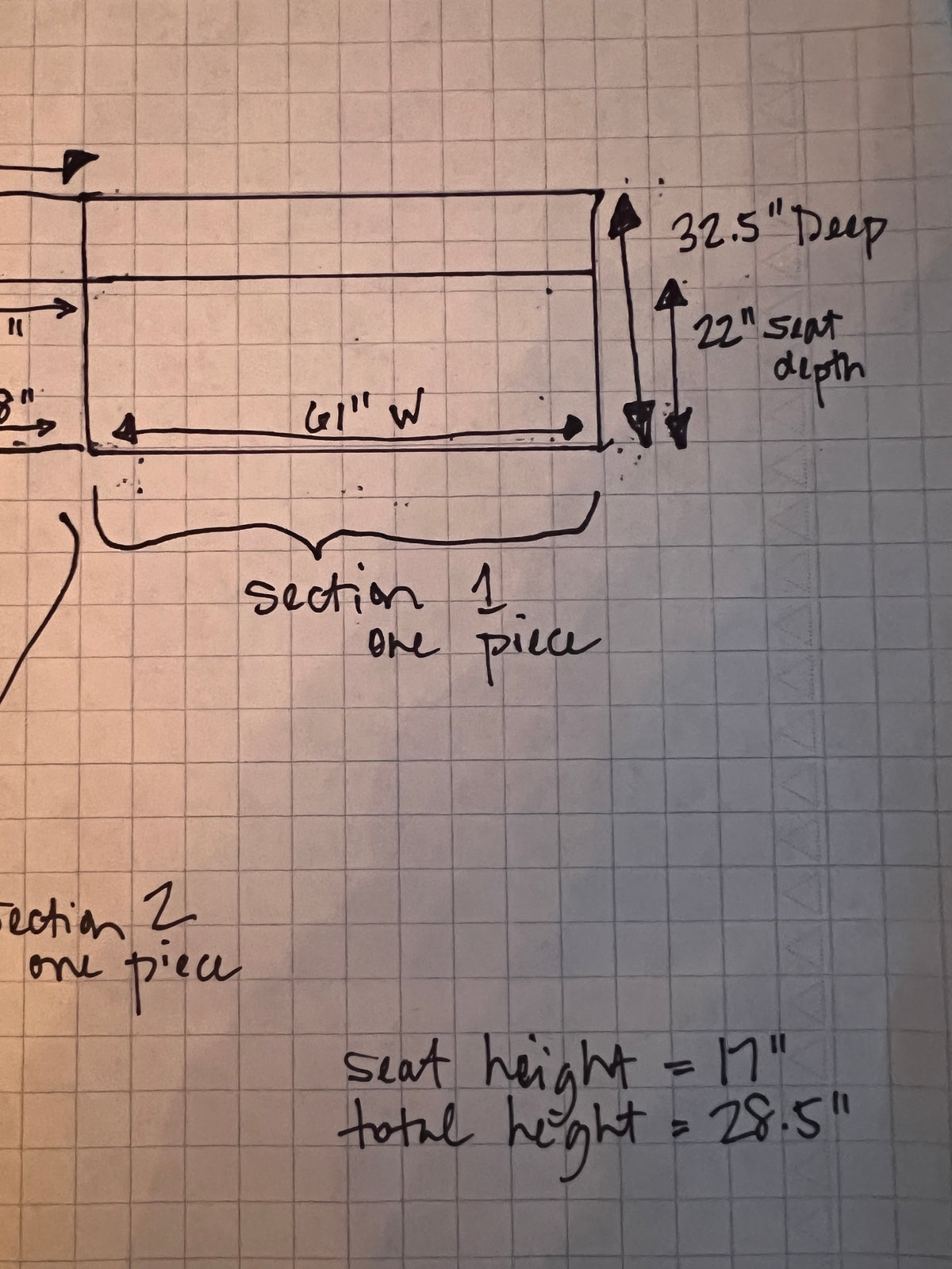 Harvey Probber Mid-Century Sectional Sofa Nuclear Sert Series