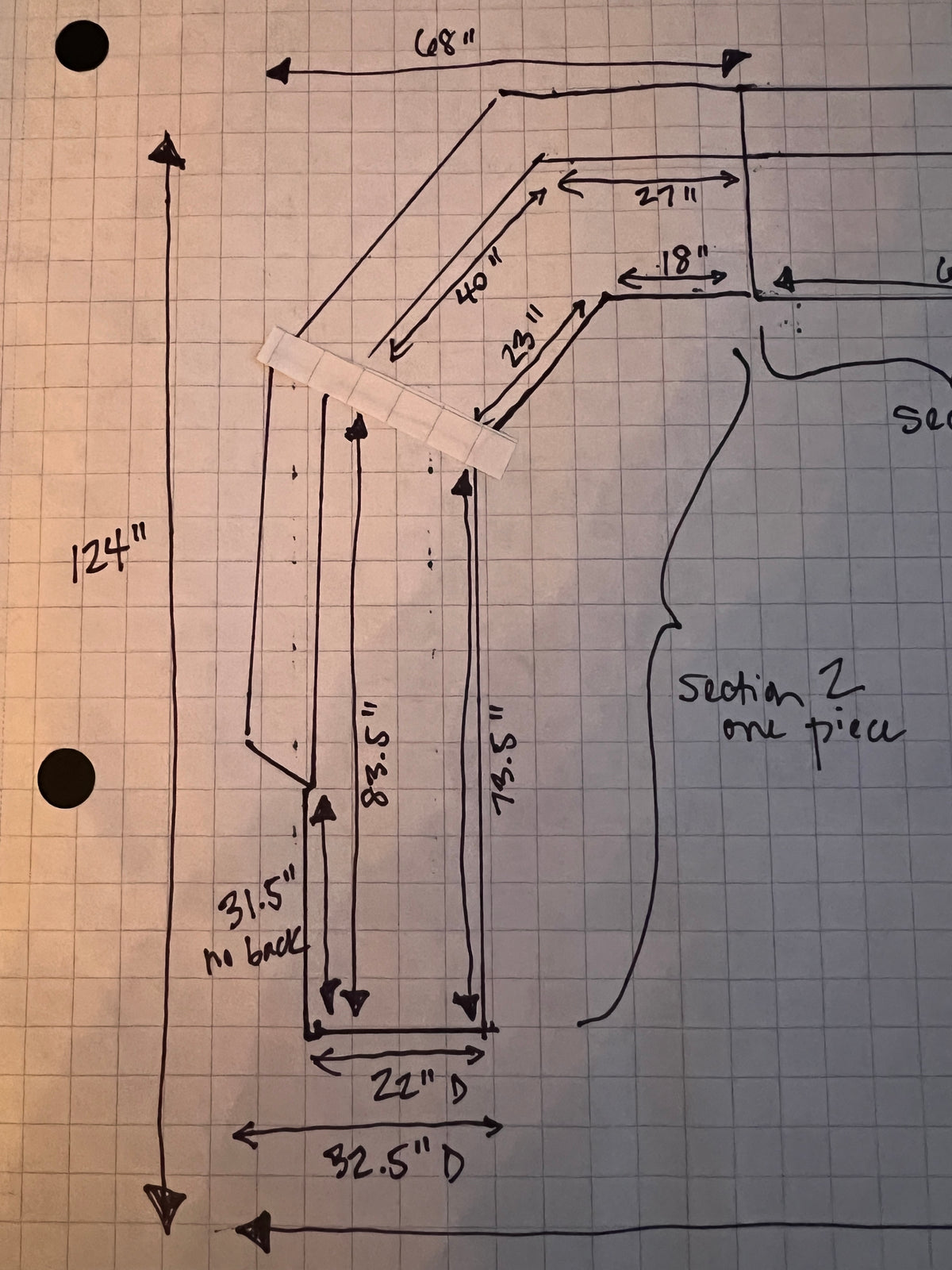 Harvey Probber Mid-Century Sectional Sofa Nuclear Sert Series