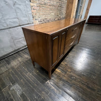 mid-century modern Broyhill Emphasis Buffet or credenza in walnut