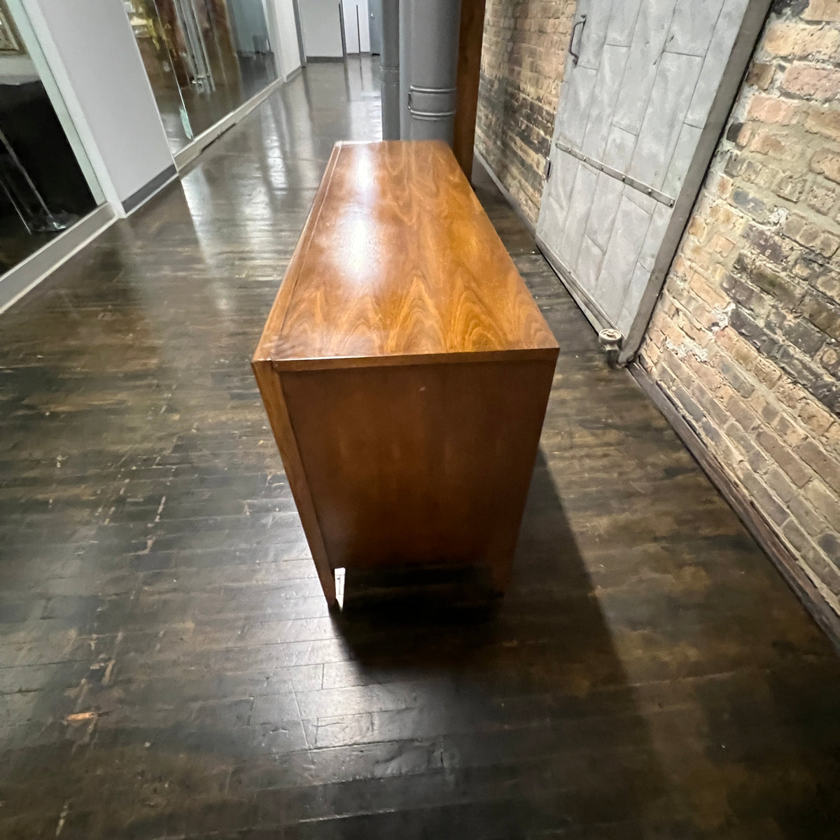 mid-century modern Broyhill Emphasis Buffet or credenza in walnut