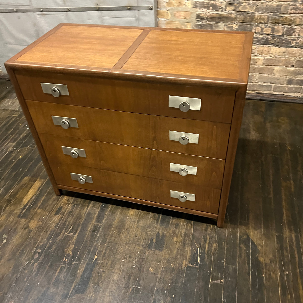 Asian influenced chest, designed by Michael Taylor for the "New World" collection for Baker, circa 1960s.  Chicago, IL