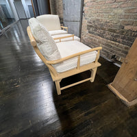 pair of lovely "ming style" chairs in a very light stain by Century Chair Company