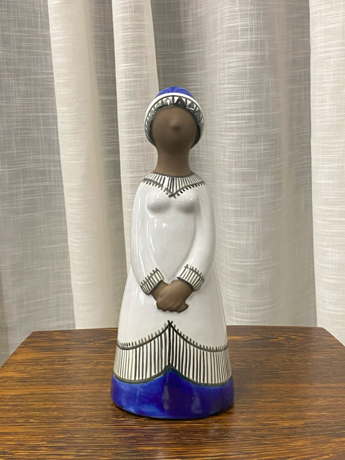 Ceramic Female Figure by Mari Simmulson for Upsala Ekeby circa 1960