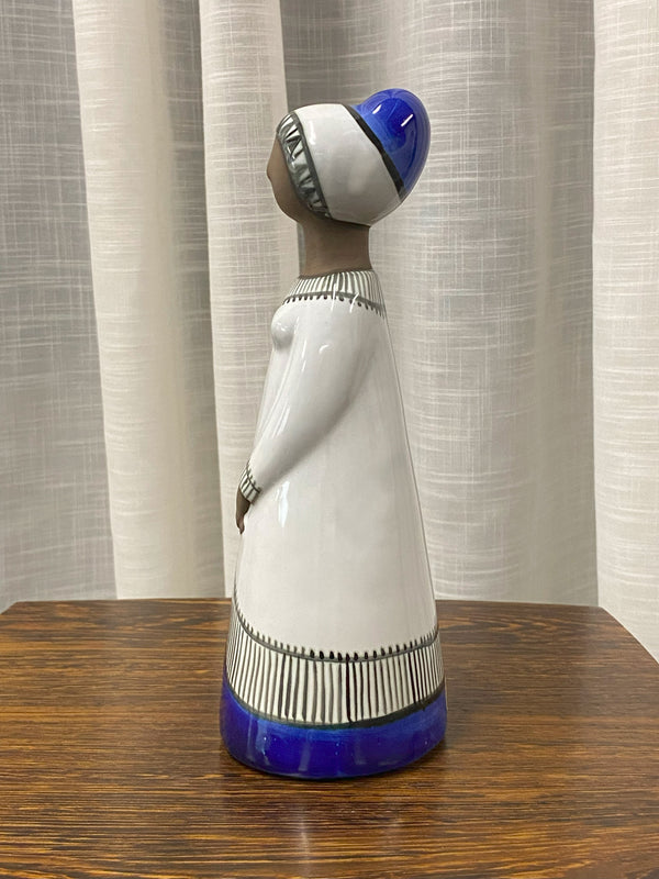 Ceramic Female Figure by Mari Simmulson for Upsala Ekeby circa 1960