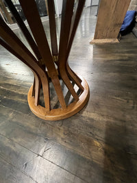 Lovely side table that resembles a design by Edward Wormley for Dunbar Furniture.  It's referred to as the wheat sheaf table.  Chicago, IL Studio Sonja Milan