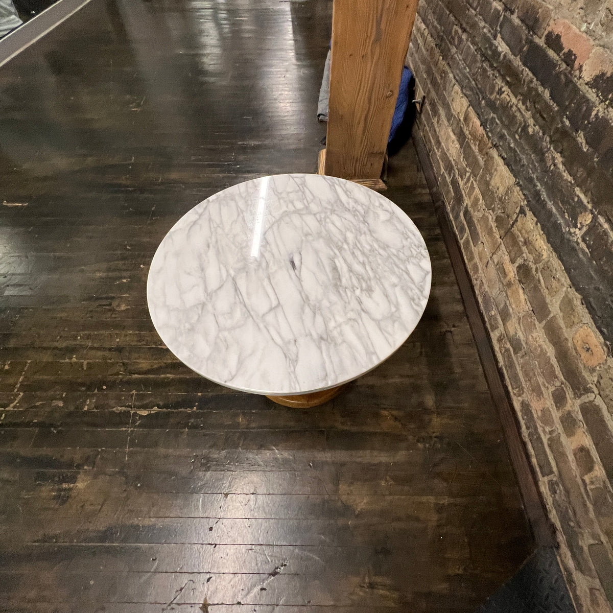 Lovely side table that resembles a design by Edward Wormley for Dunbar Furniture.  It's referred to as the wheat sheaf table.  Chicago, IL Studio Sonja Milan