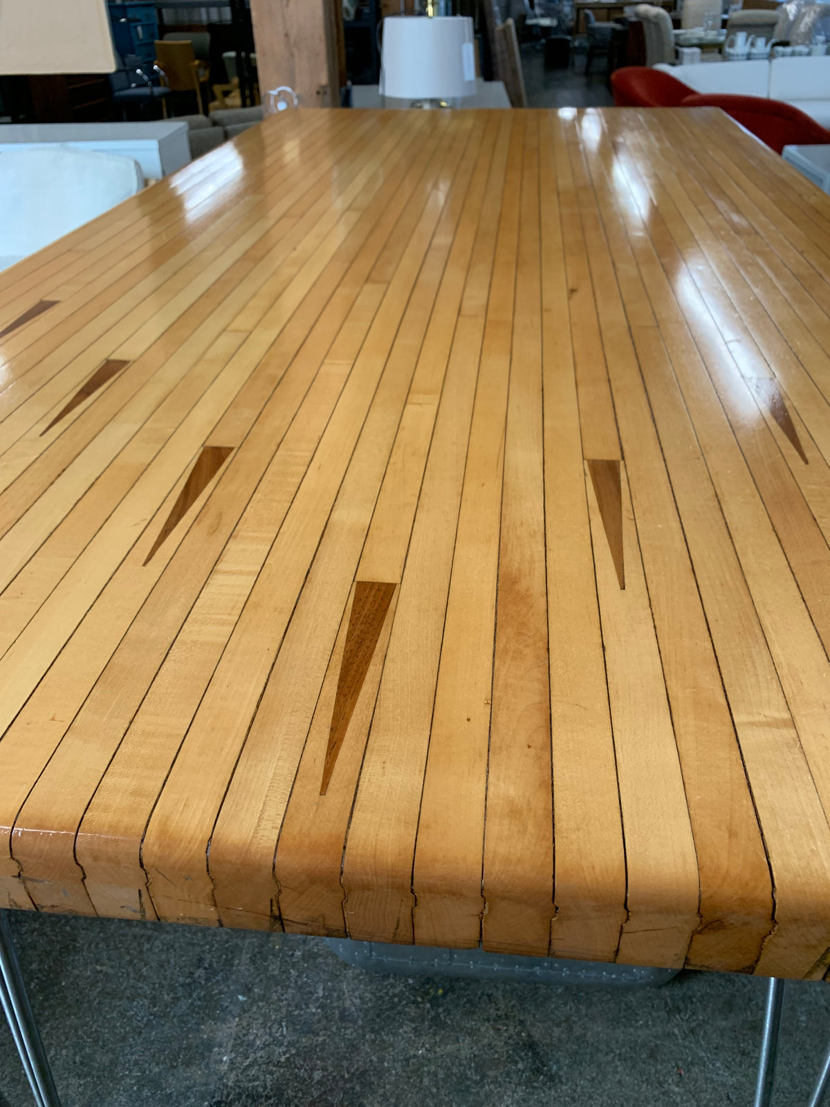 One-of-a-kind shuffleboard table, Chicago, IL, Studio Sonja Milan