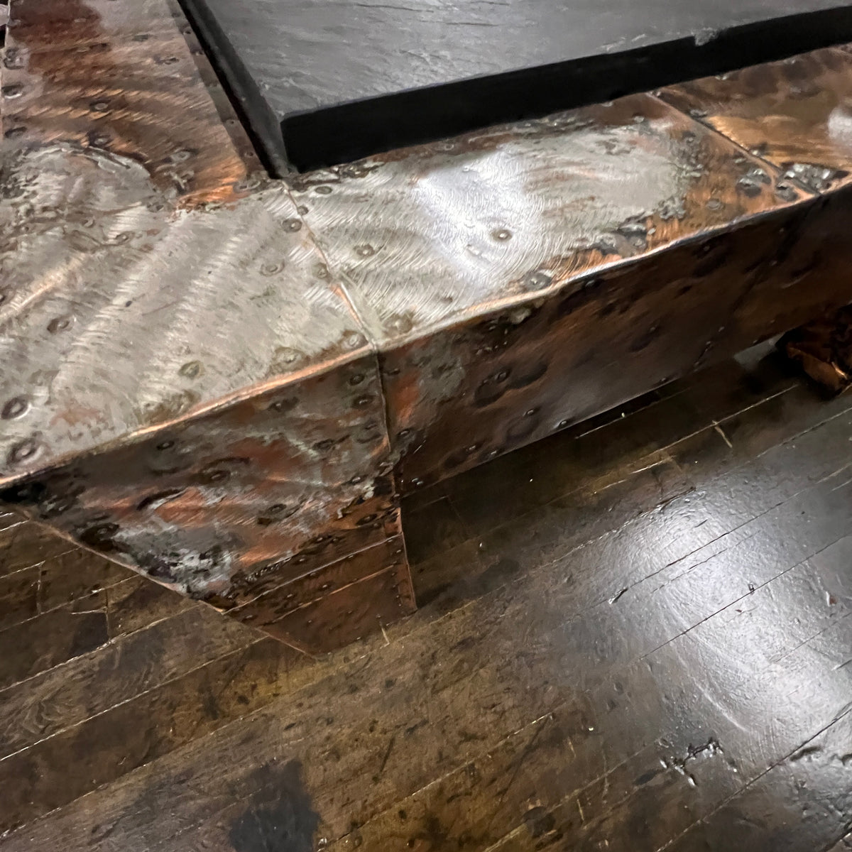 Paul Evans Patchwork Coffee Table with Slate Insert.