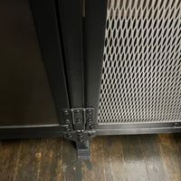 Extra Large Media Credenza with an Industrial Vibe - SOLD
