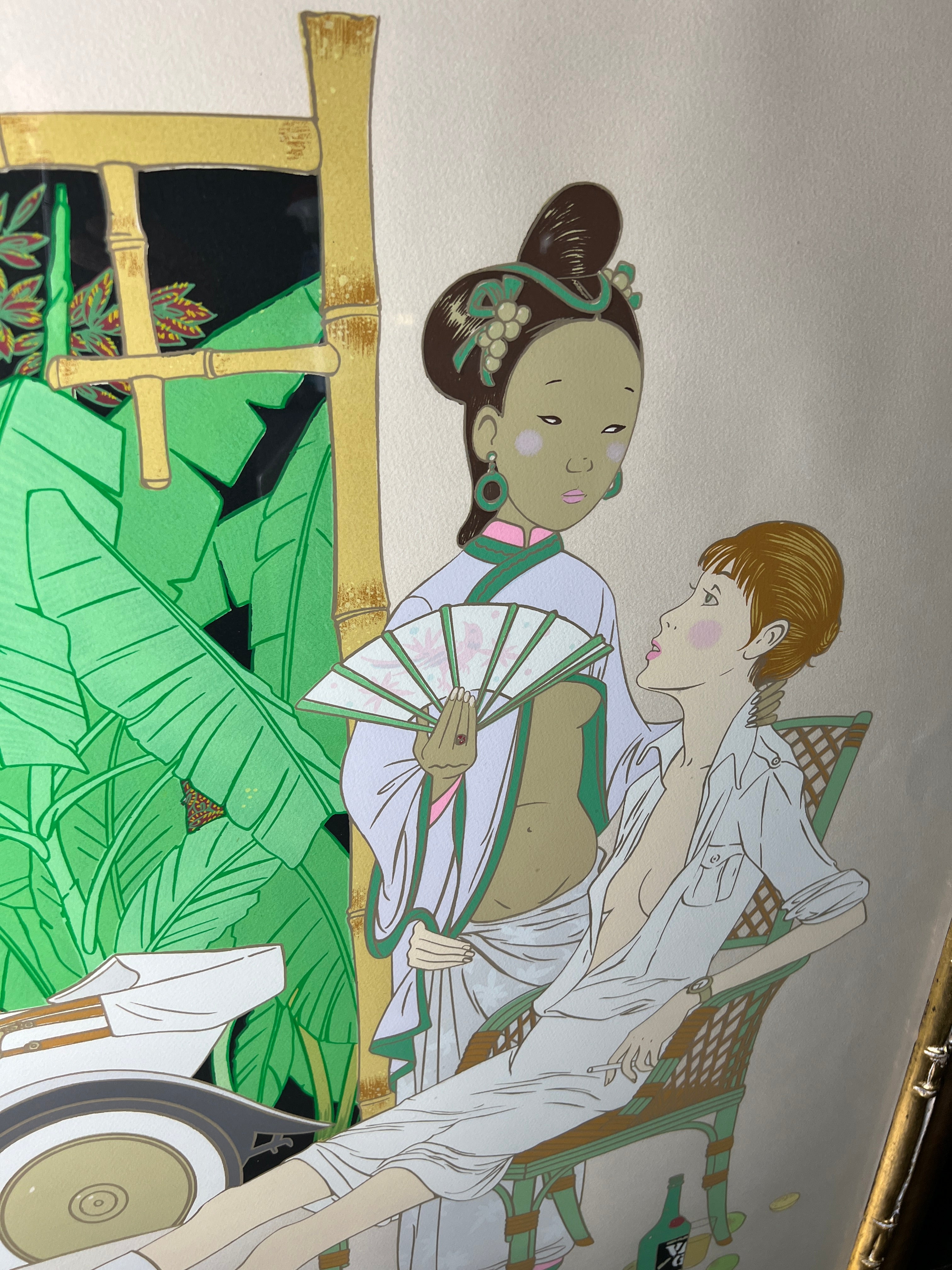 アンドレ・ブーリエ　lithograph 125限定 Framed Lithograph by Philippe Henri Noyer titled 