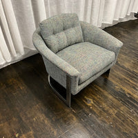 Mid-century Barrel Back Lounge Chair from Selig