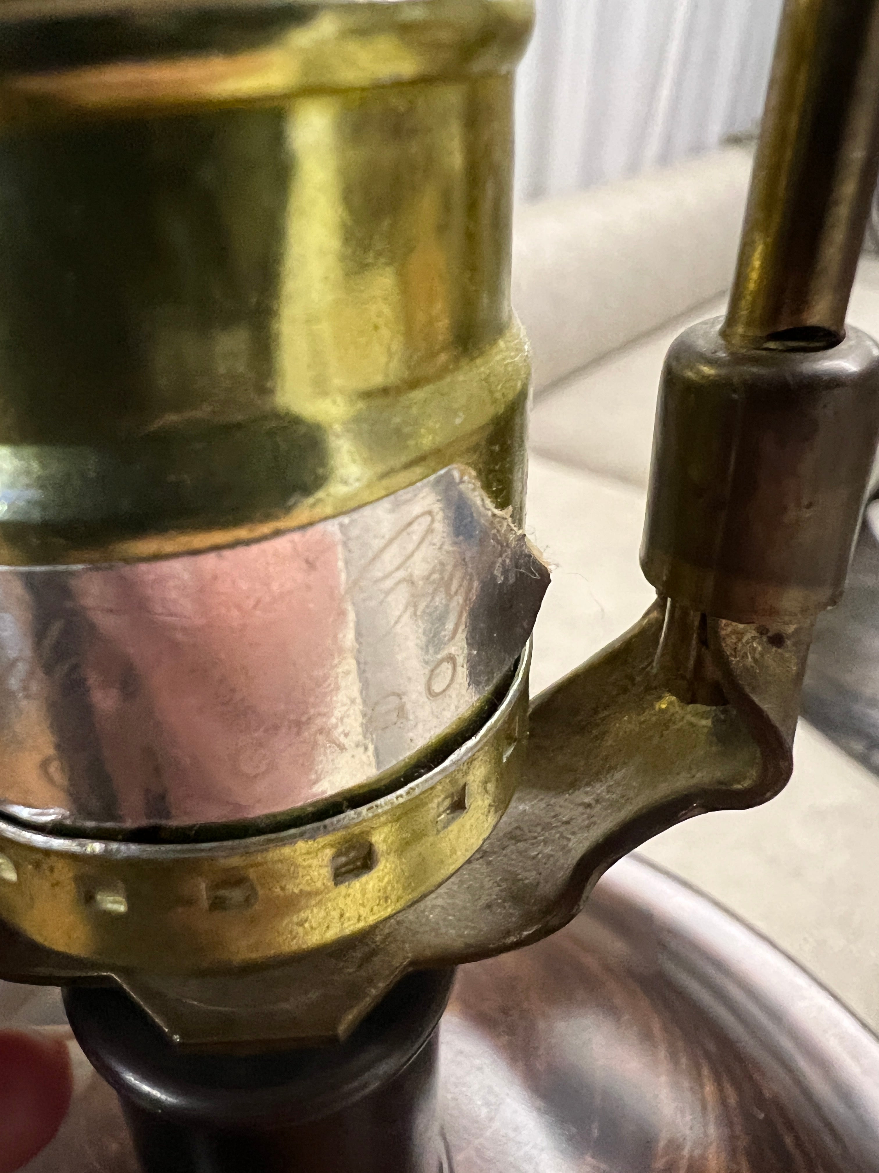 A Blue and White Asian Ginger Jar Style Lamp by Frederick Cooper